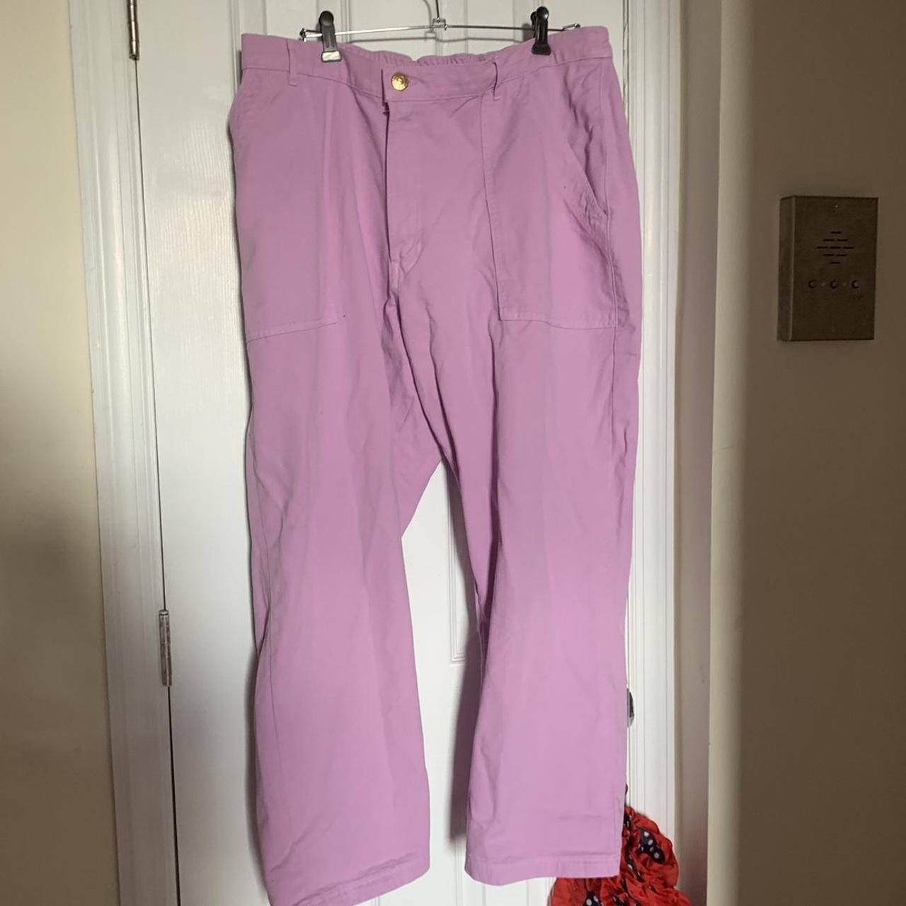 BRAND NEW big bud press Lilac pants in size 1XL 💜 i... - Depop