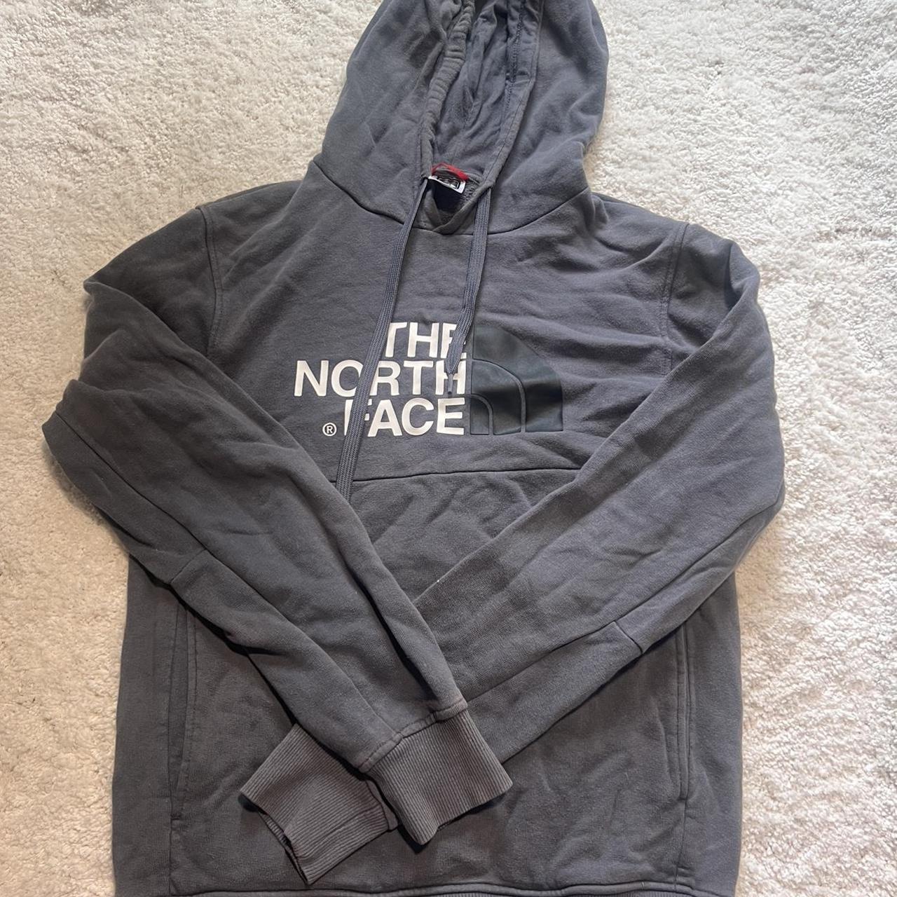 🤍Grey North Face hoodie UK XS/S 🧚🏻‍♀️Perfect... - Depop