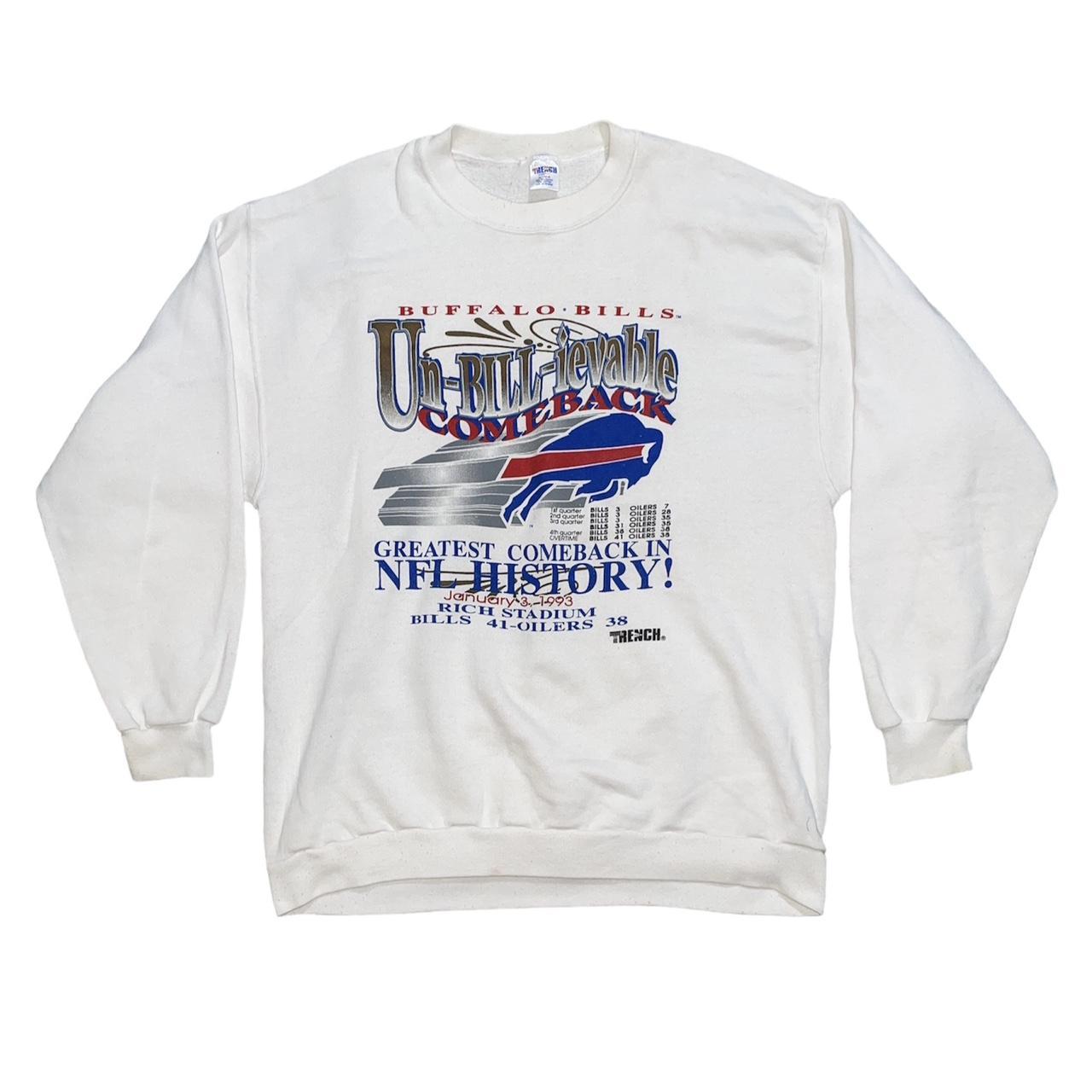 Vintage NFL Buffalo Bills T Shirt 90s NFL Long Sleeve T Shirt 