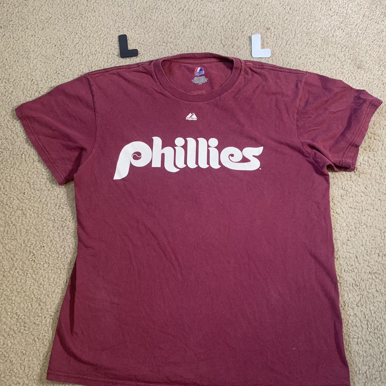 Philadelphia Phillies Cliff Lee T Shirt Size Large - Depop