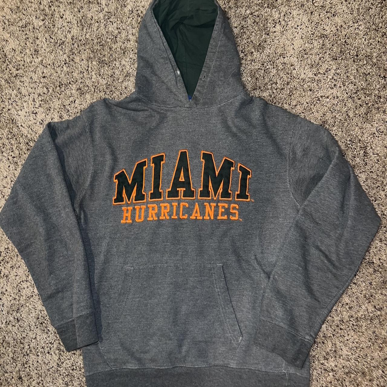 Miami Hurricanes Men's Retro Hoodie