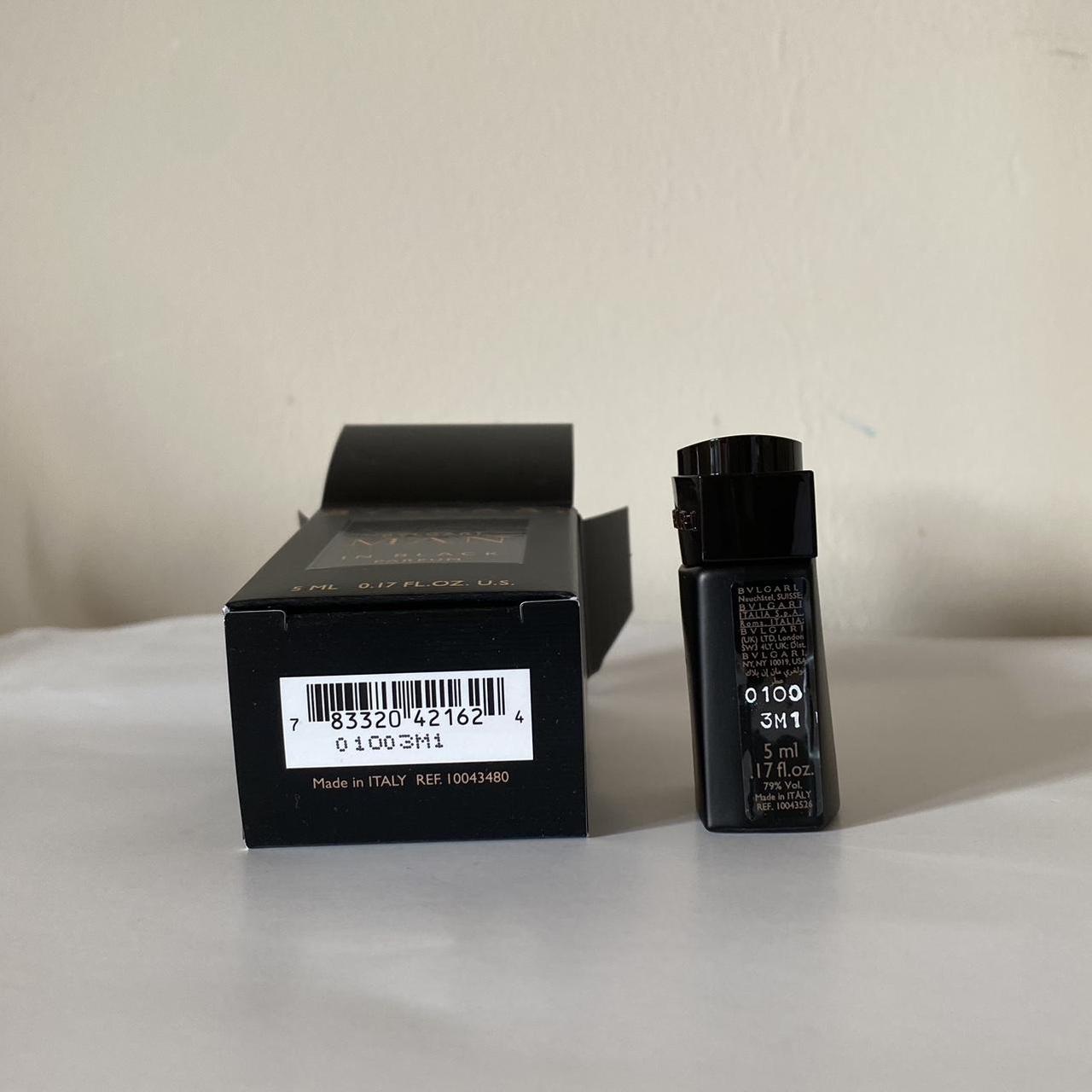 BVLGARI Man In Black Eau De Parfum 5ml Miniature | Depop
