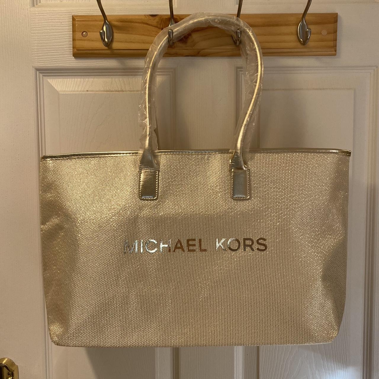 MICHAEL orders Michael Kors Gold Tote