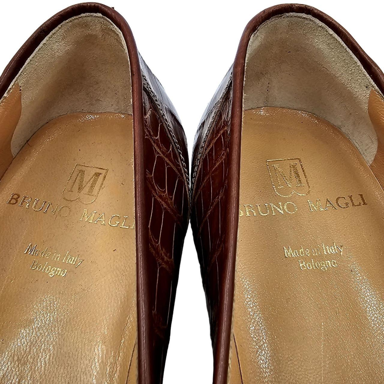 Bruno magli hot sale crocodile shoes