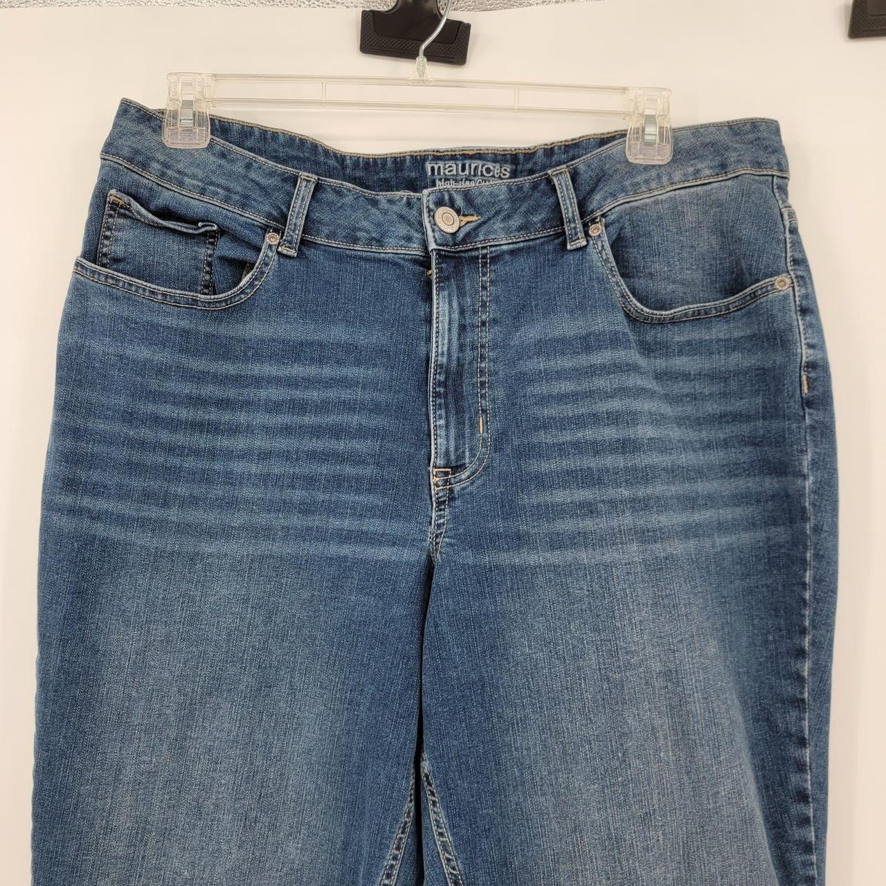 Maurices High Rise Curvy Bootcut Jeans Size 20W - Depop