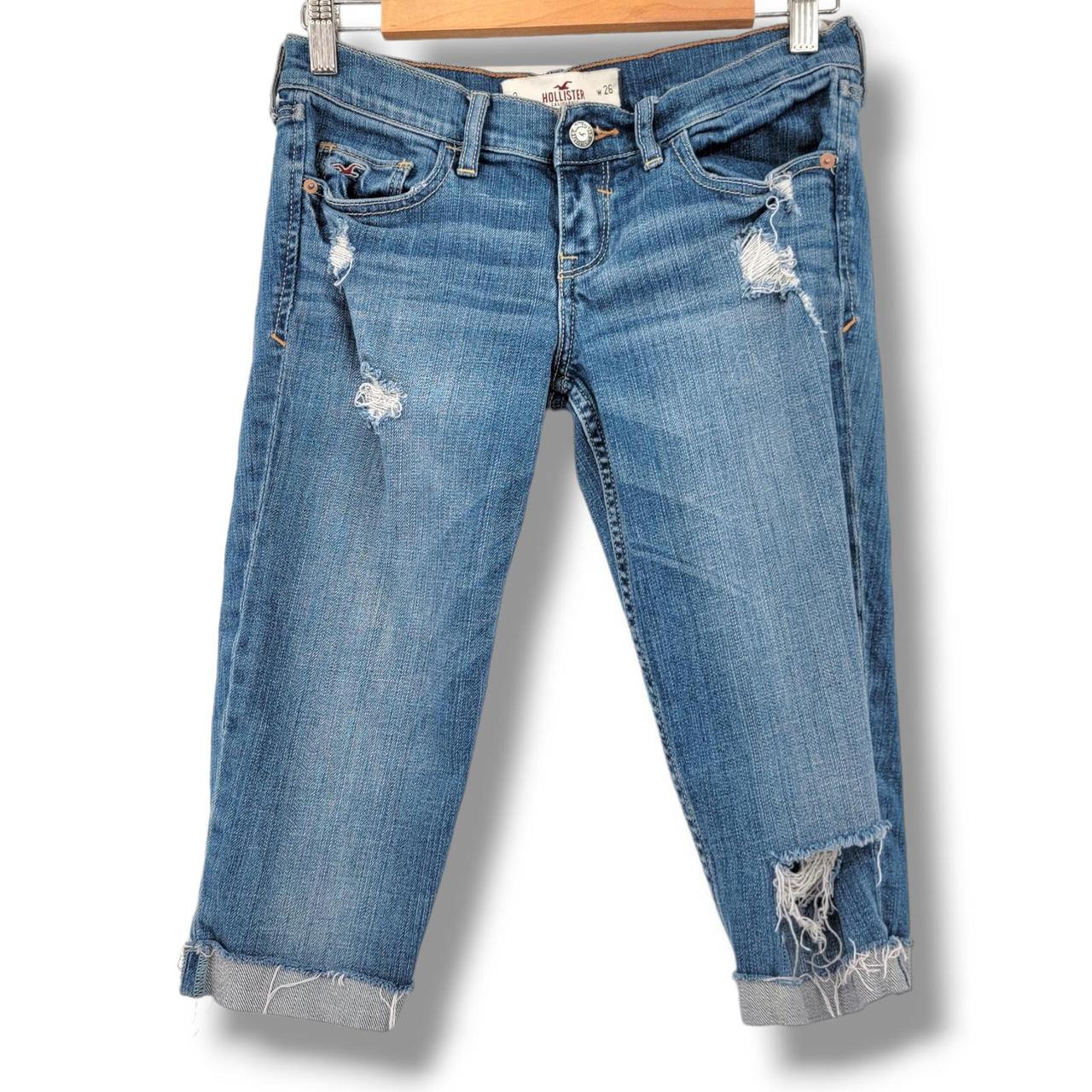 Hollister capri jeans best sale