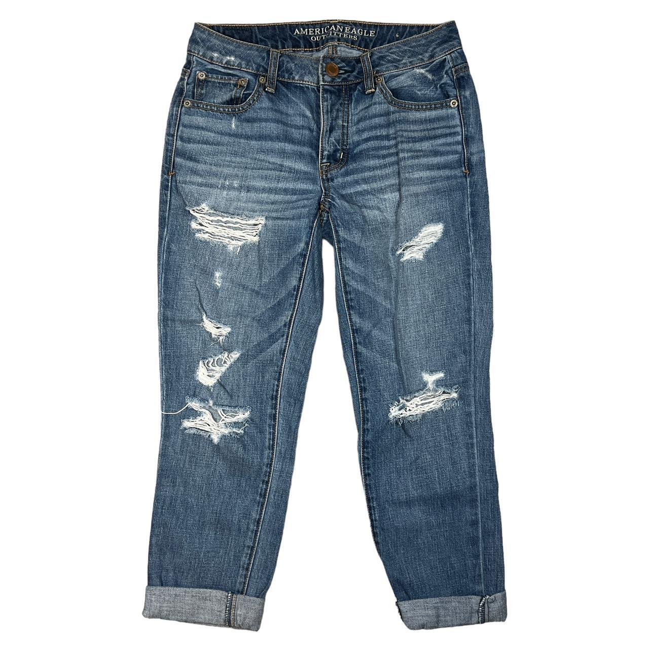 American eagle boy crop jeans fashion