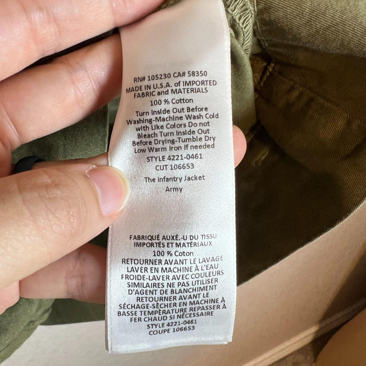 Current Elliott The Infantry Jacket Army Green. Depop