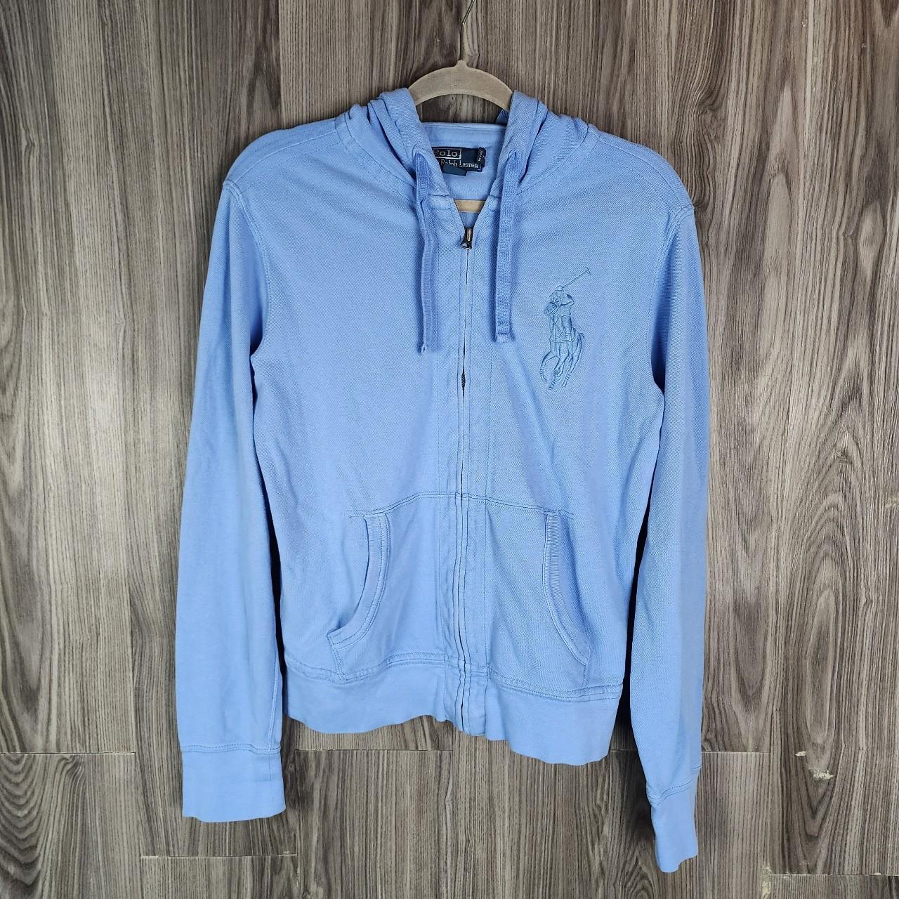 Polo ralph lauren baby blue online hoodie