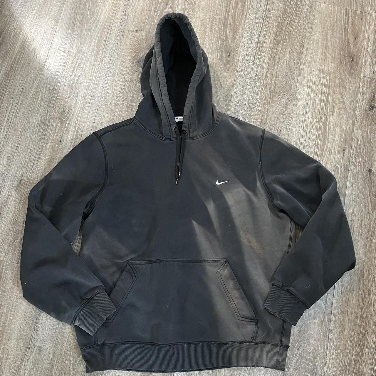 bleached aqua nike hoodie