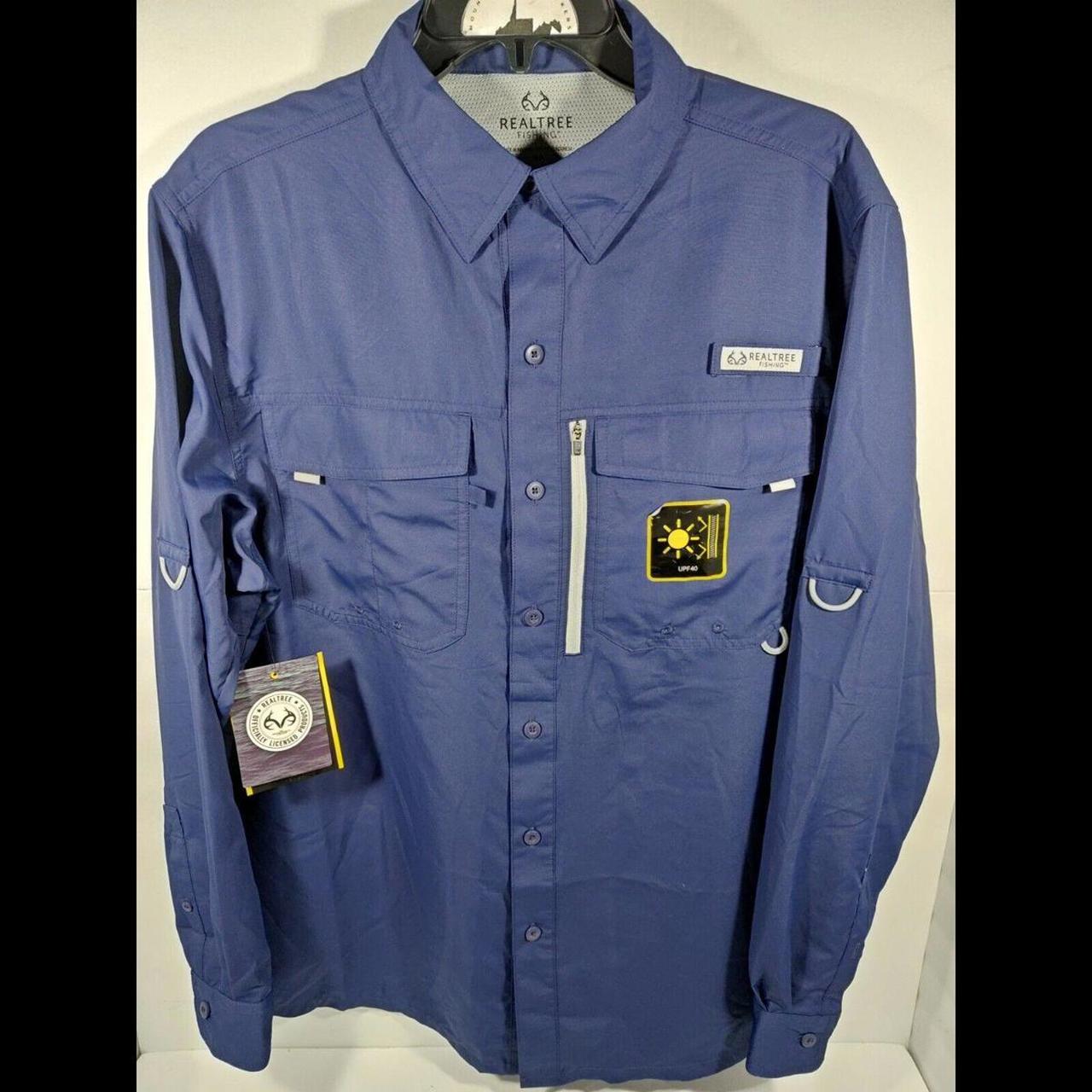 Realtree Men's T-Shirt - Blue - M