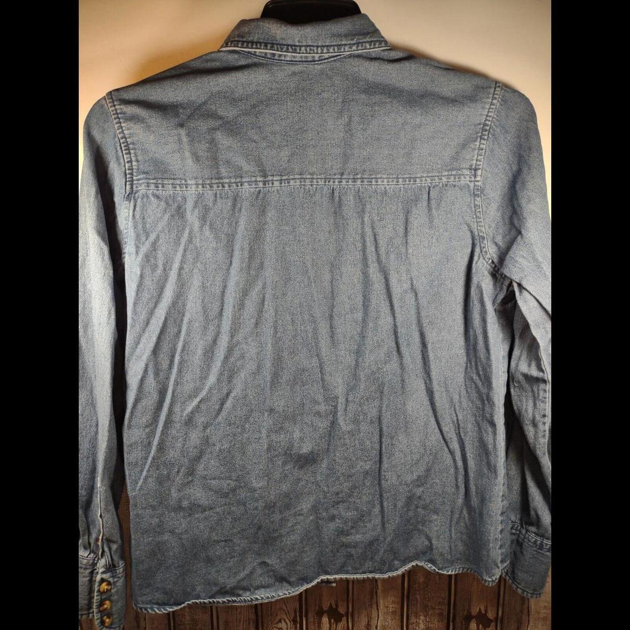 Basic Editions Women's Top - Blue - L – Basic Edi… - image 2