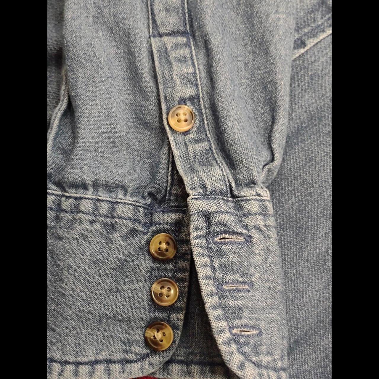 Basic Editions Women's Top - Blue - L – Basic Edi… - image 7