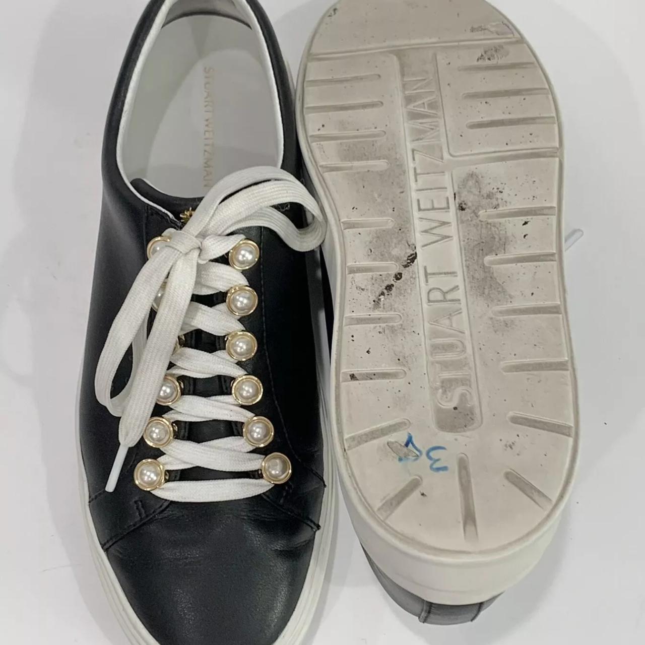 Stuart Weitzman Women's Black Excelsa Depop