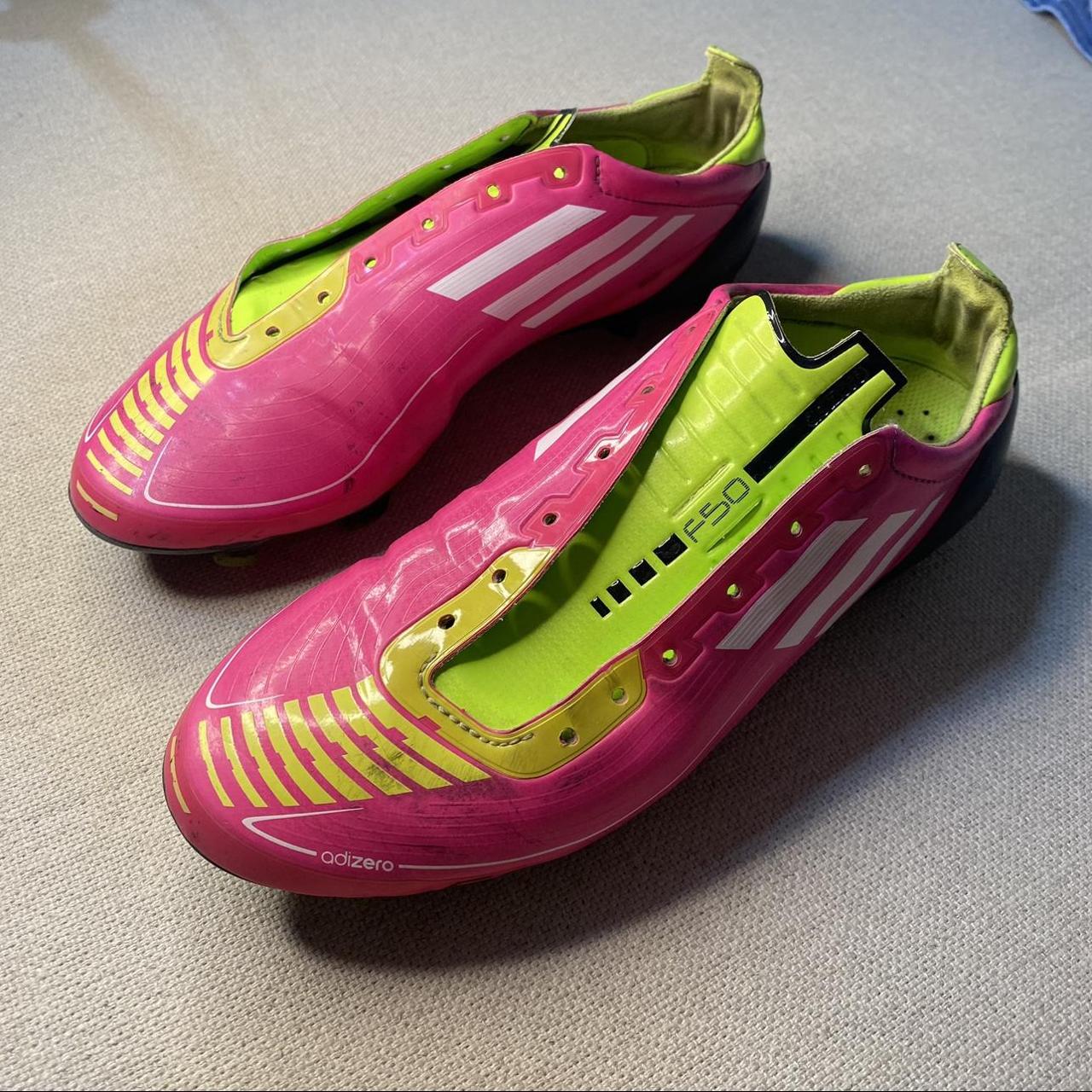 Adidas F50 adiZero Intense Pink Size US 7 No... - Depop