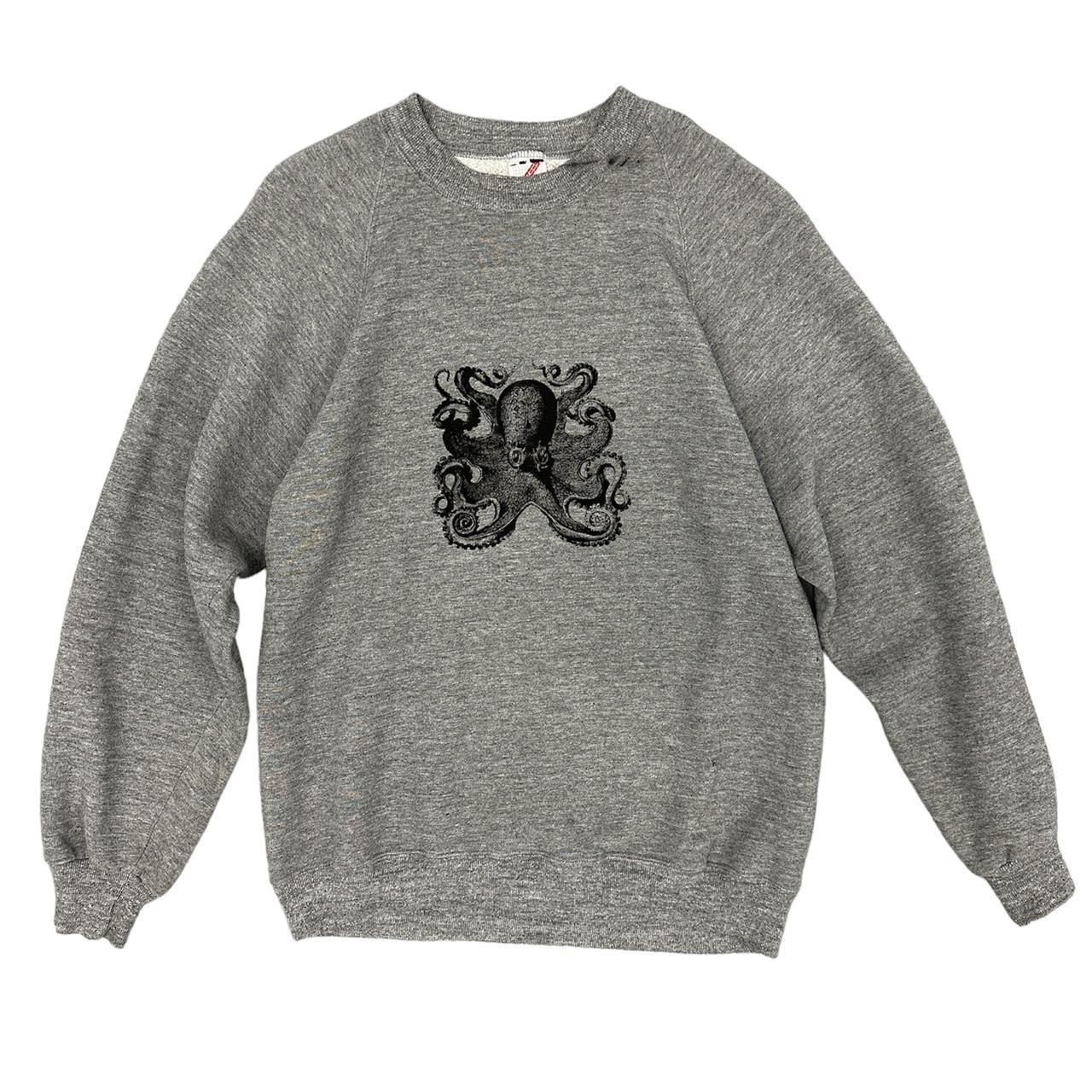 Vintage Custom Octopus Crewneck Custom Octopus - Depop