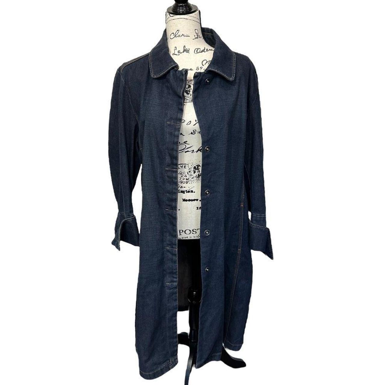 Gap denim duster outlet jacket