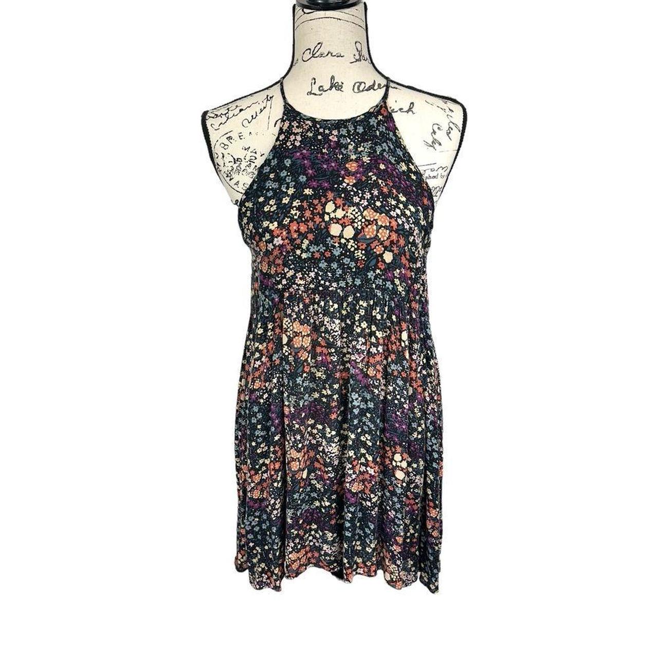 Kimchi blue black floral dress best sale