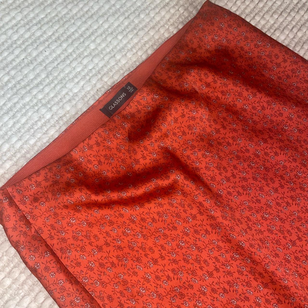 Glassons Satin Slip Skirt Midi length, slip skirt... Depop