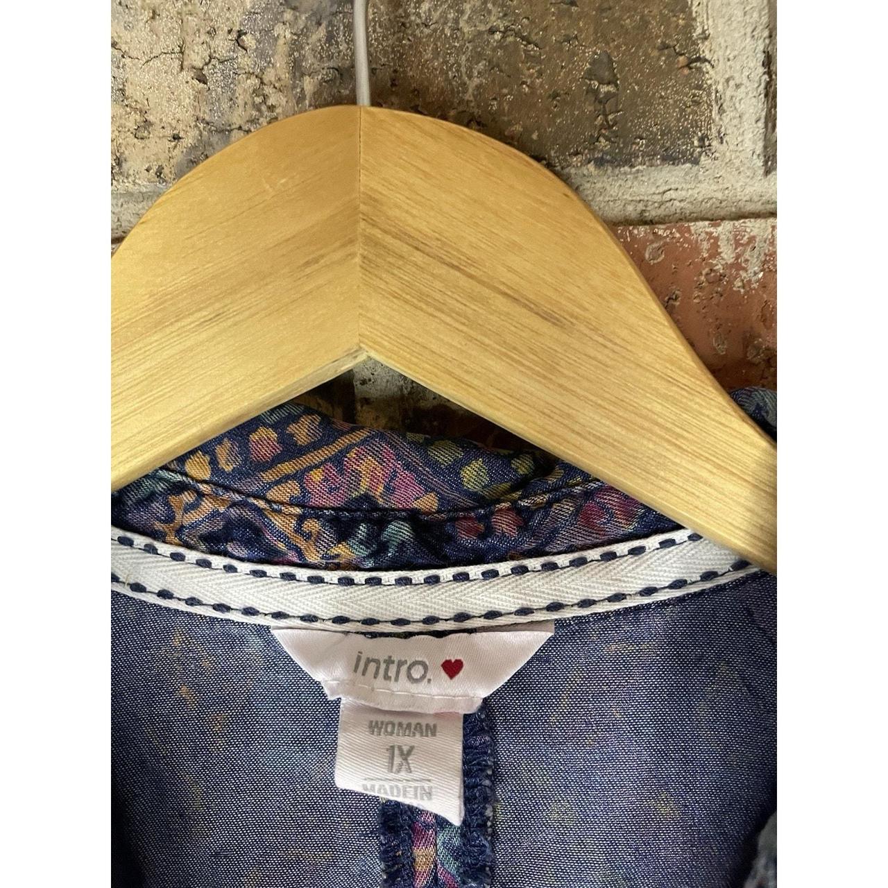 Intro Women's Blouse - Multi - XL – Intro 1X Geom… - image 3