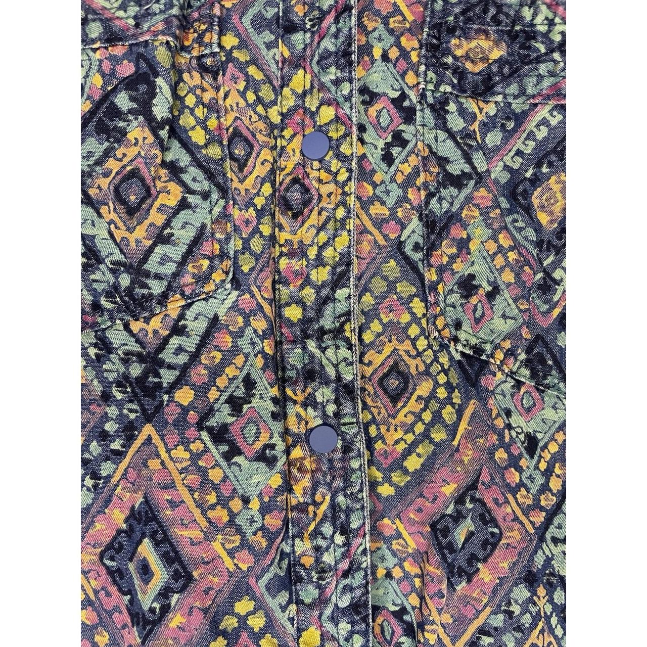 Intro Women's Blouse - Multi - XL – Intro 1X Geom… - image 4