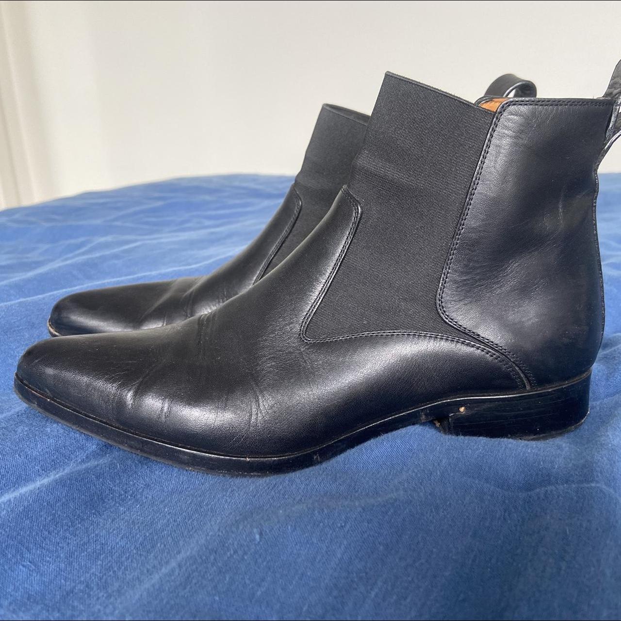 Beautiful black leather Chloe boots made in Italy.... - Depop