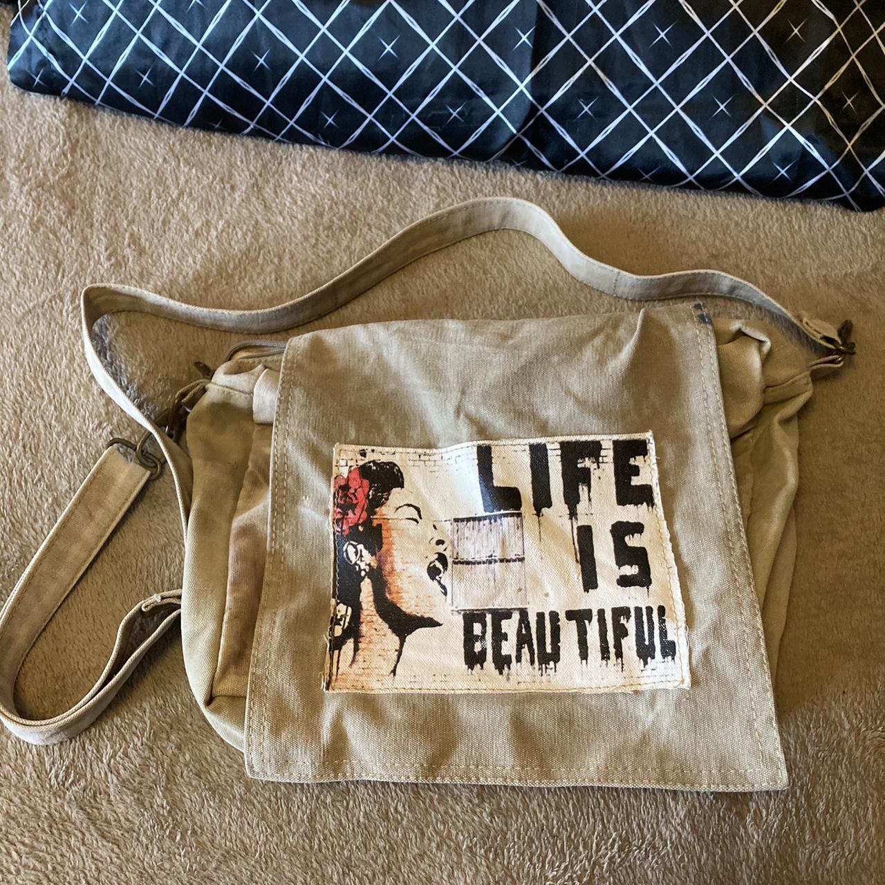 Purse Bag Crossbody Recycle Canvas