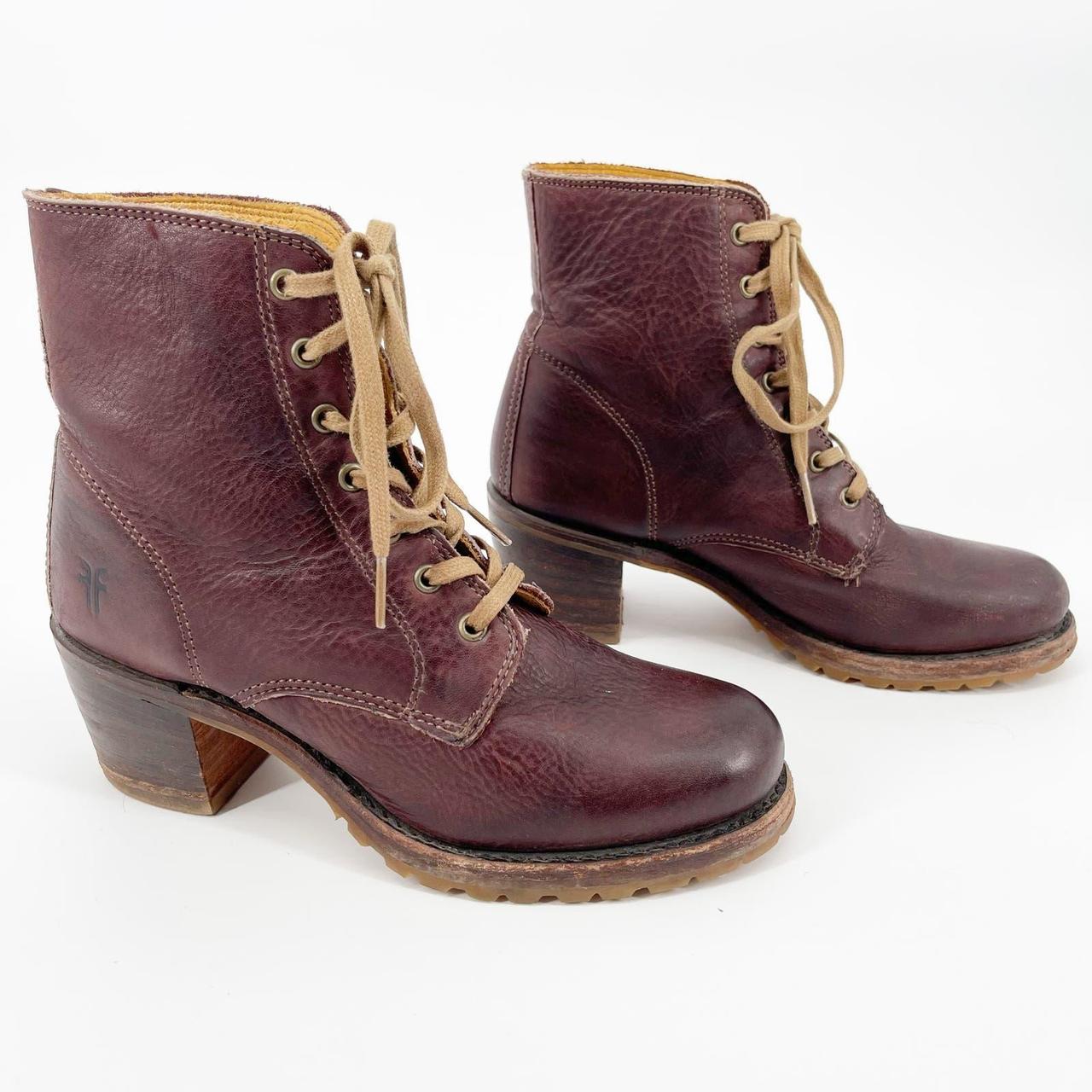 Frye sabrina 6g discount lace up saddle