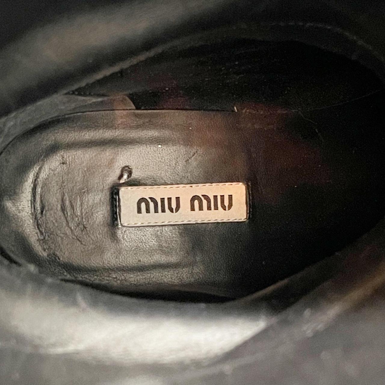 Miu Miu Women's Boots - Black - US 6 – Miu Miu FW… - image 7