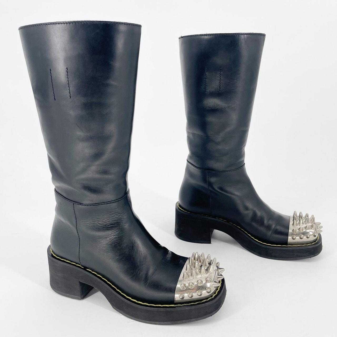 Miu Miu Women's Boots - Black - US 6 – Miu Miu FW… - image 1