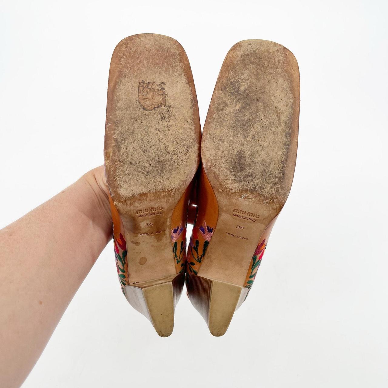 Miu Miu Women's Pumps - Tan/Multi - US 6 – Miu Mi… - image 7