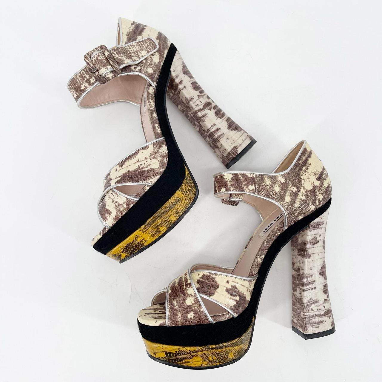 Miu Miu Women's Sandals - Multi - US 9.5 – Miu Mi… - image 3