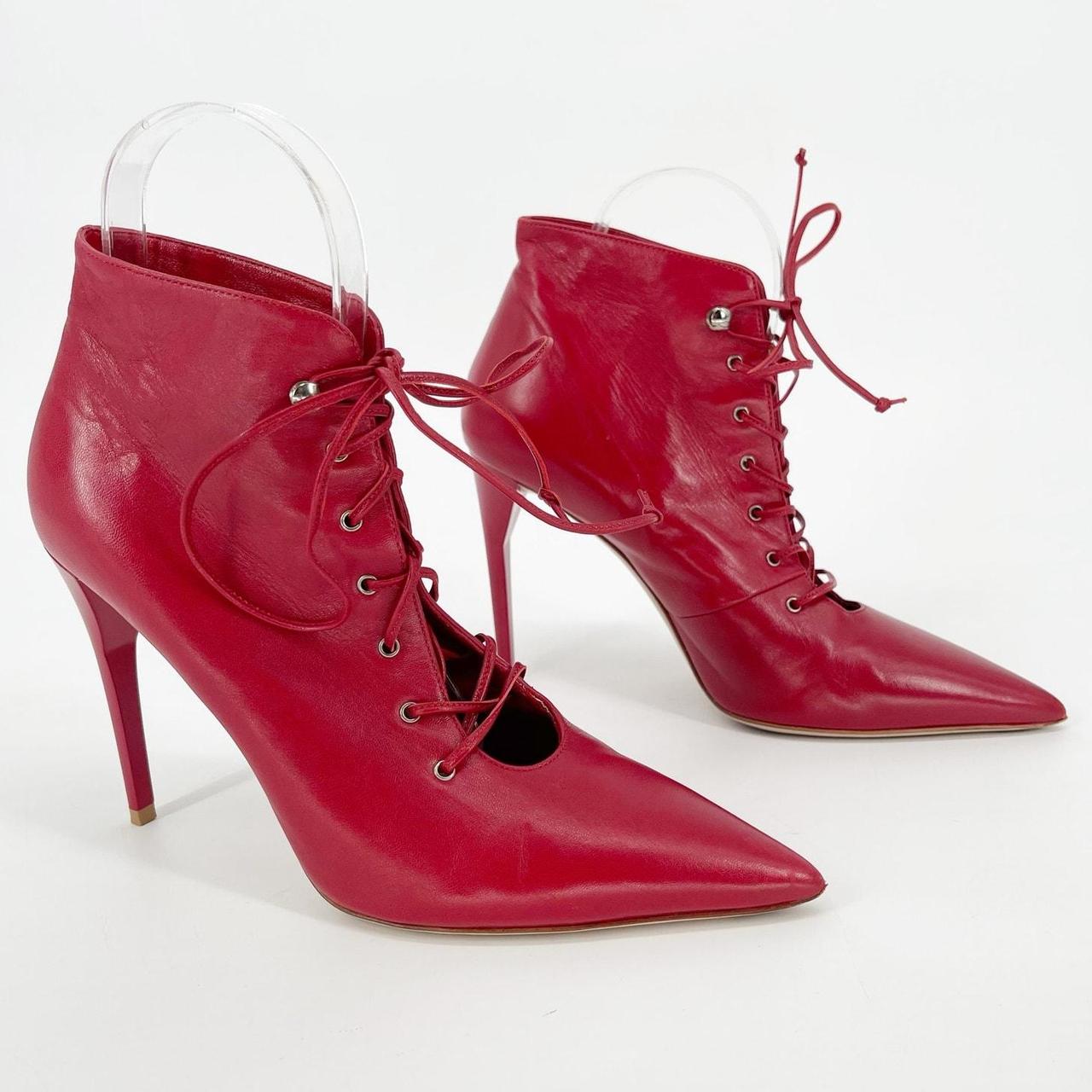 Miu Miu Women's Boots - Red - US 7 – Miu Miu Red … - image 1