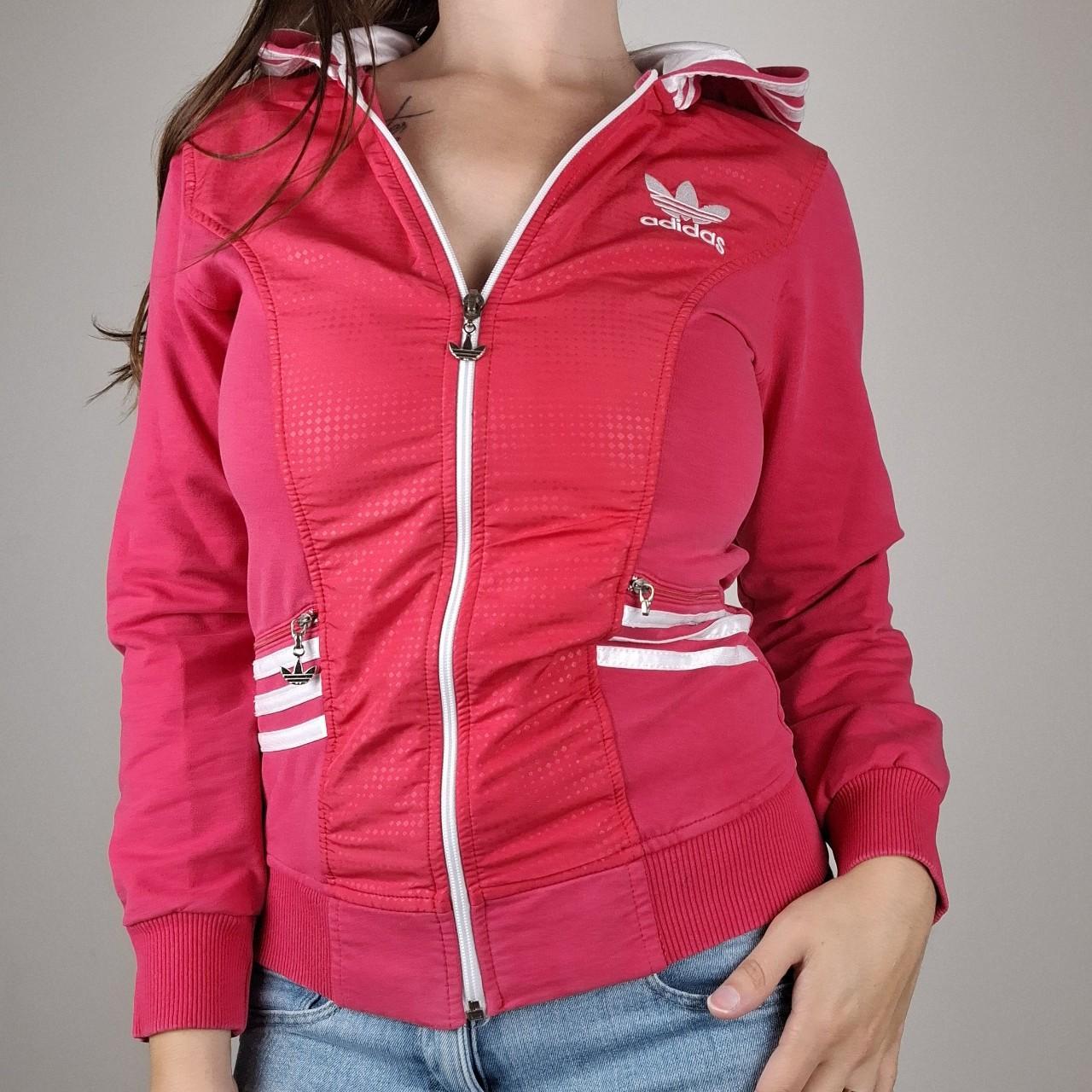 Y2K Pink Adidas Jacket women s pink adidas jacket