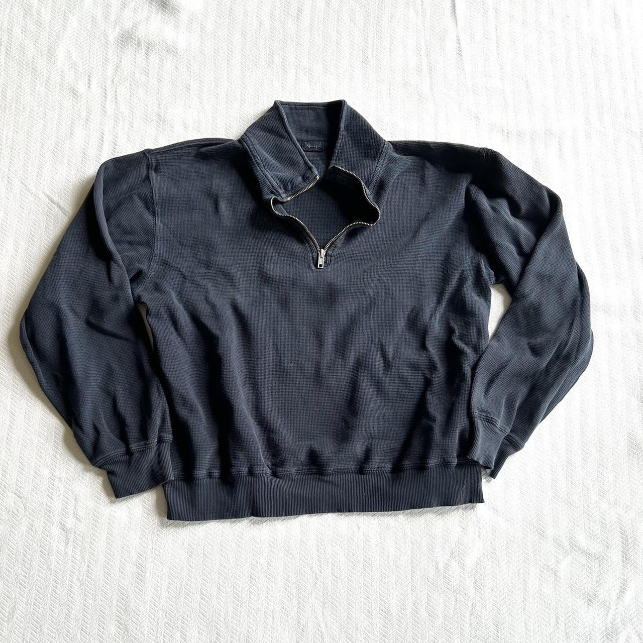 Brandy Melville Black Full-Zip Sweaters