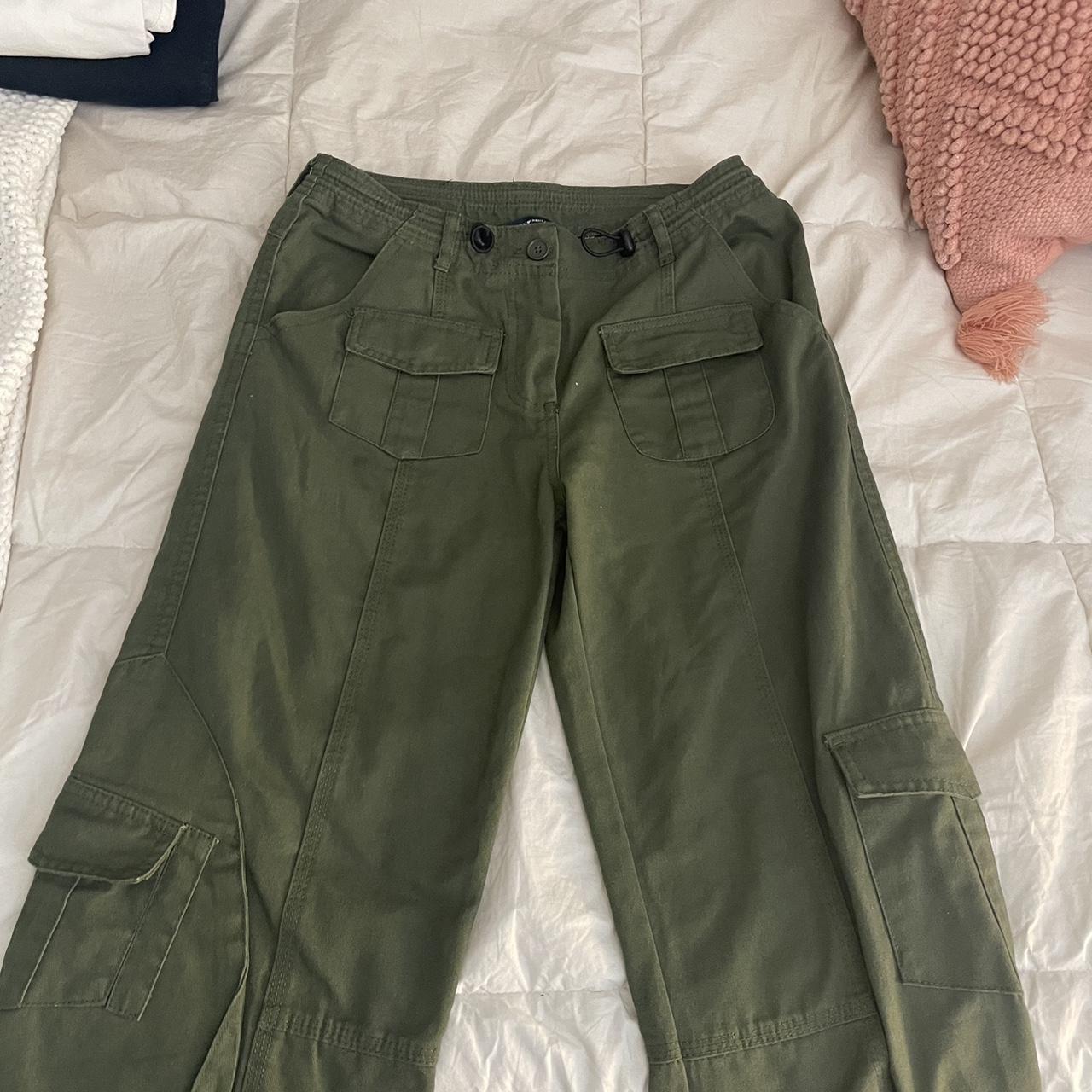 brandy kim cargo pants perfect condition i just... Depop