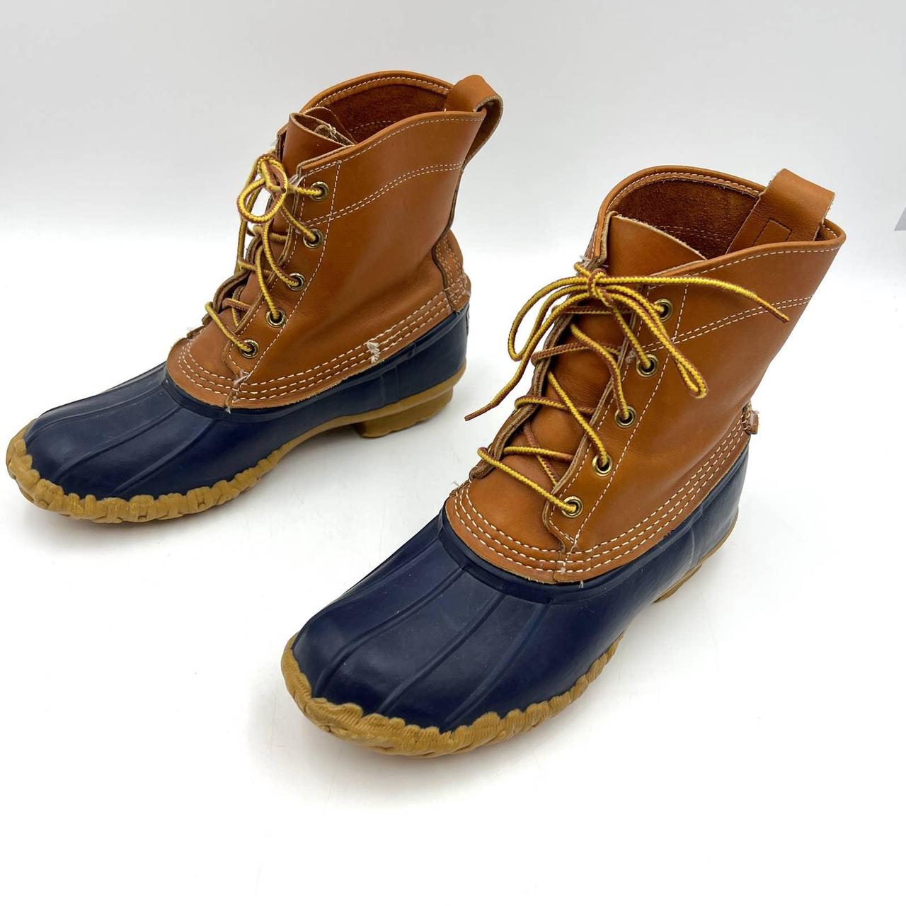 Mens navy blue duck on sale boots