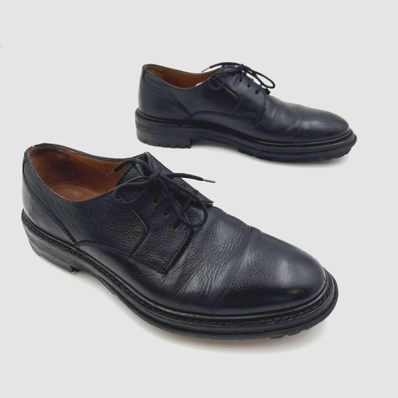 Lanvin lace-up leather shoes - Black
