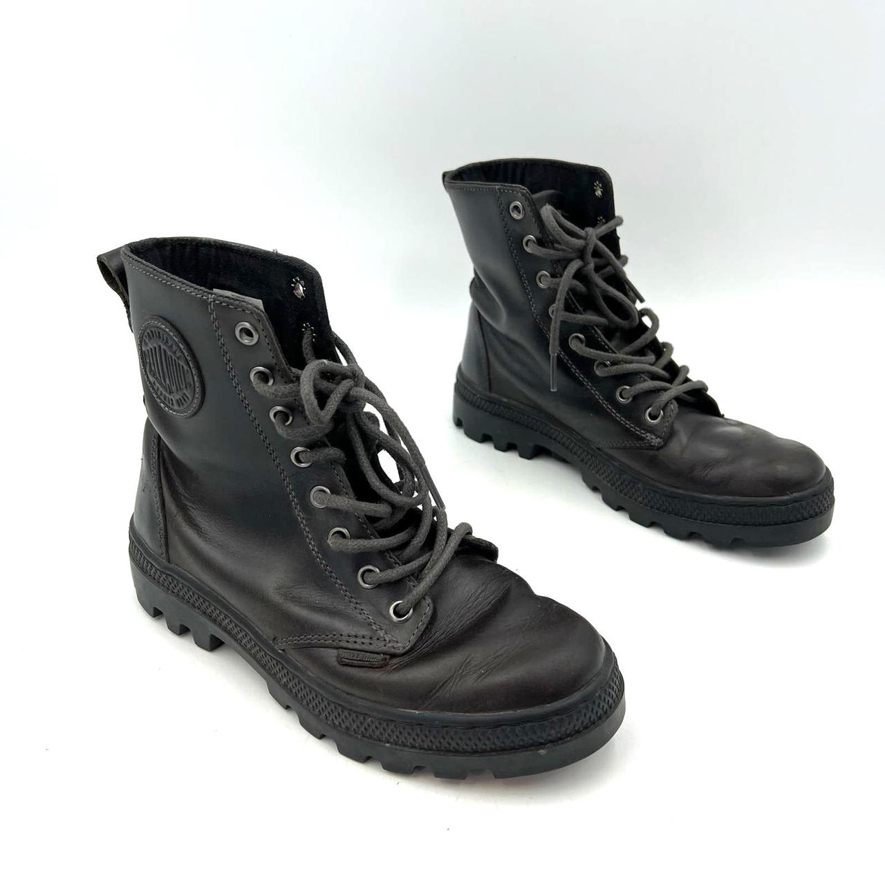 Stivaletti Combat PALLADIUM Per Donna - Design Elegante Con Suola Gomma E Tomaia Cotone - Foto 2