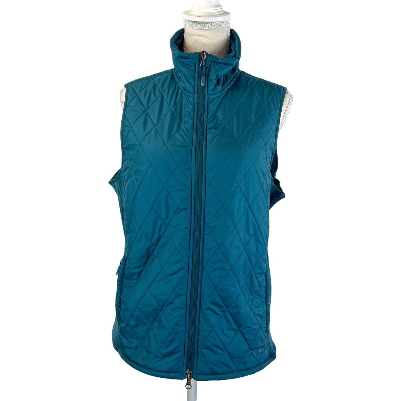 Ll bean fleece lined fitness vest best sale