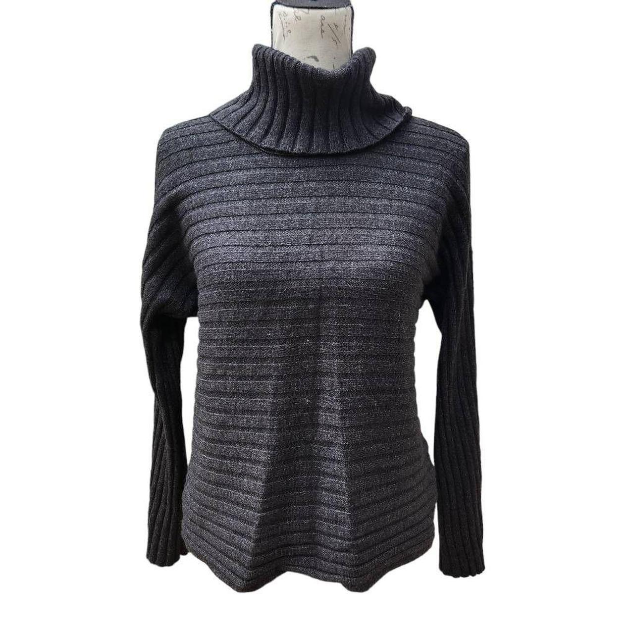 Cable and shop gauge turtleneck