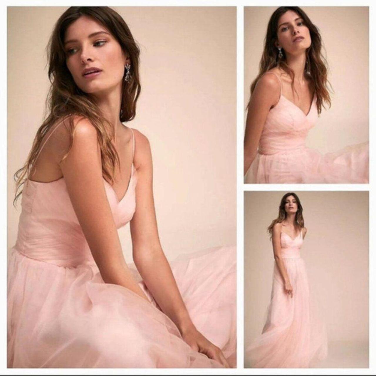 BHLDN- Anthropologie good Blush Dress