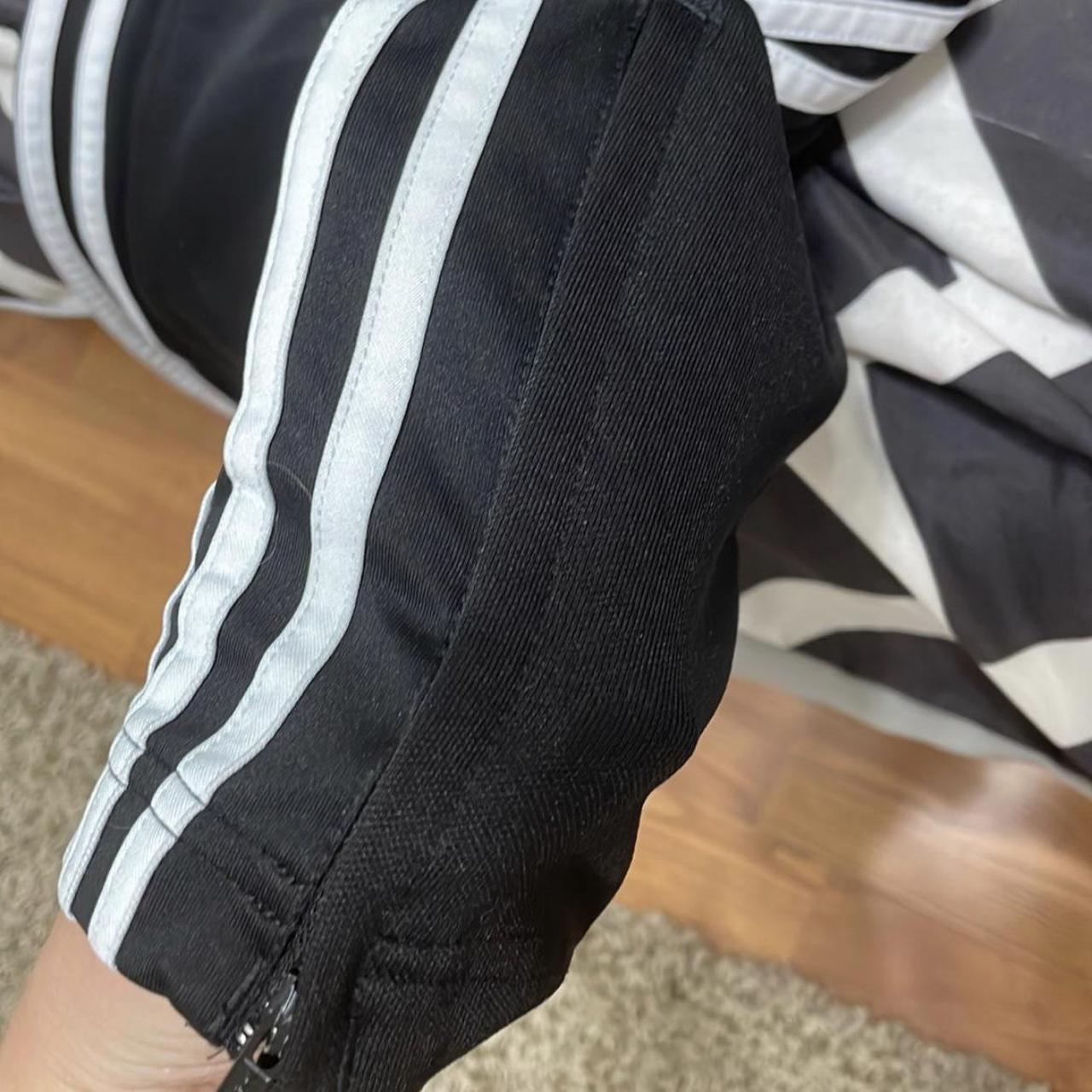 Adidas Women's Black and White Joggers-tracksuits (3)