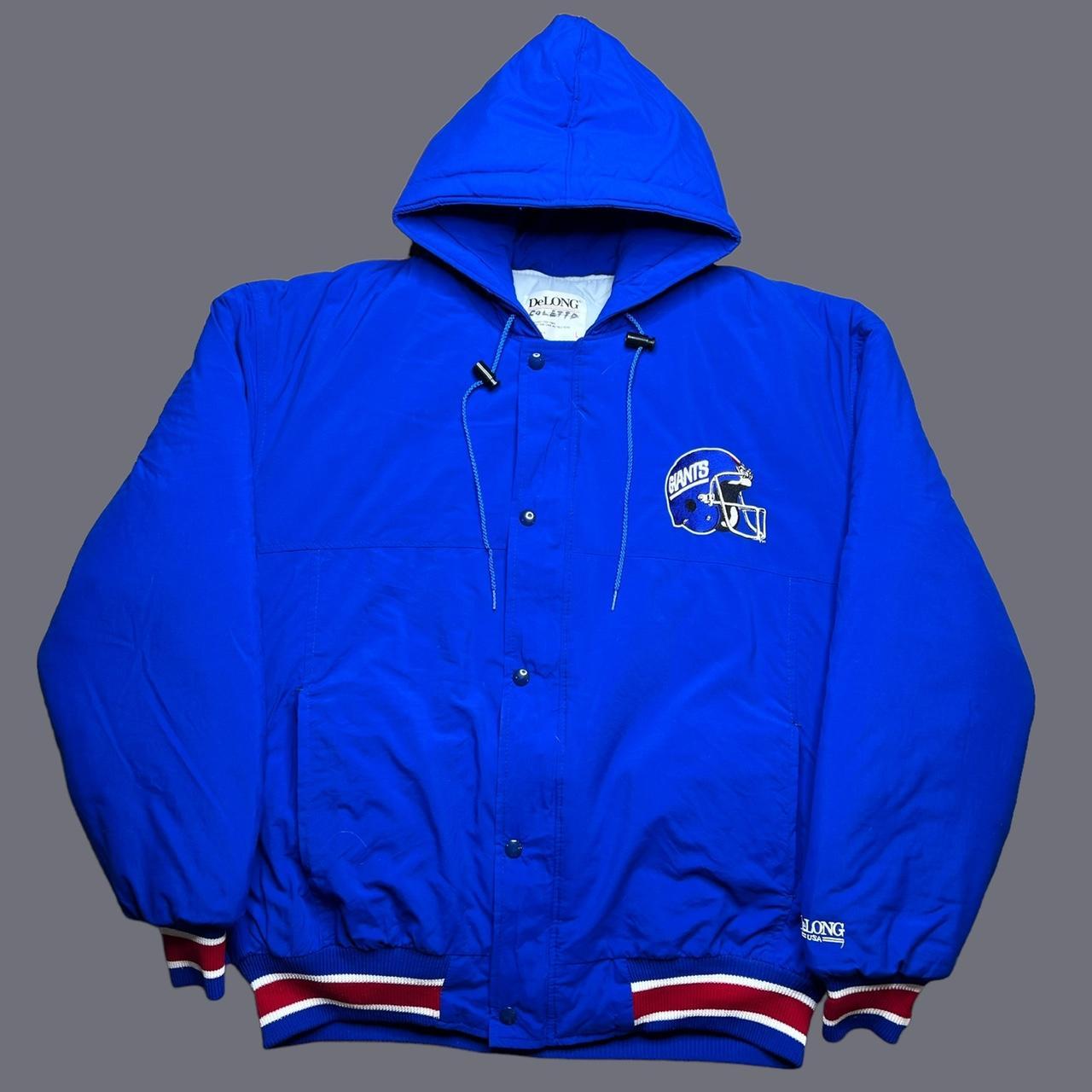 NFL New York Giants Throwback Quilted Puffer Jacket 