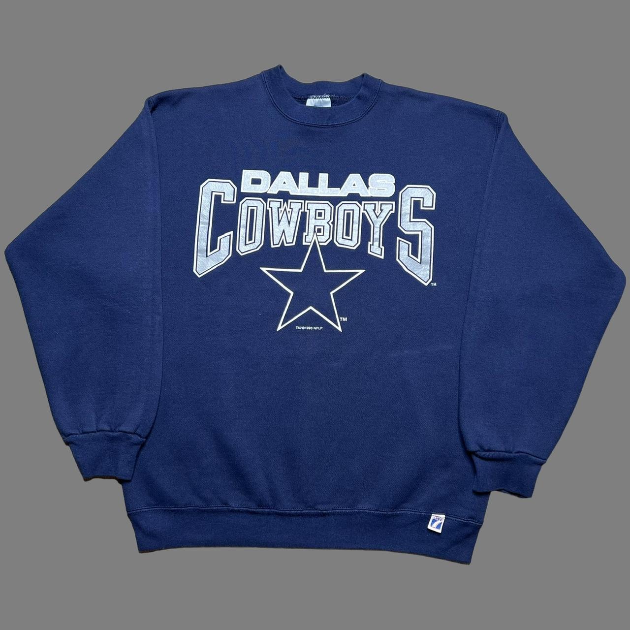 Vintage 1993 Dallas Cowboys sweatshirt Graphic is in - Depop