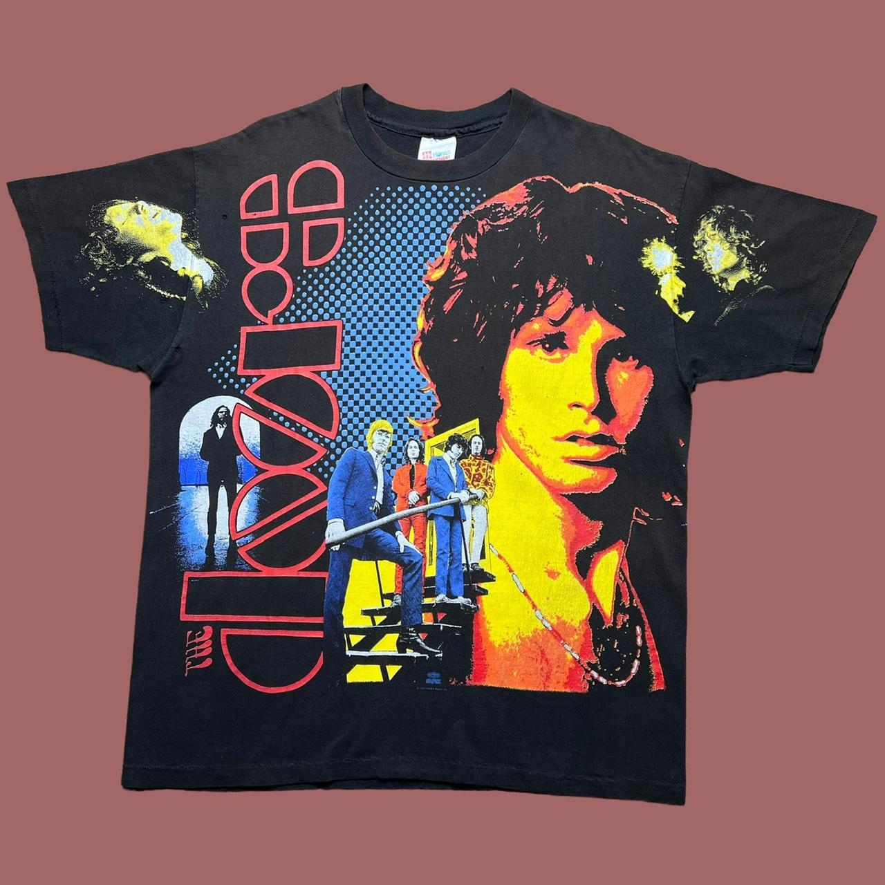 Vintage 1992 The Doors Winterland All Over Print... - Depop