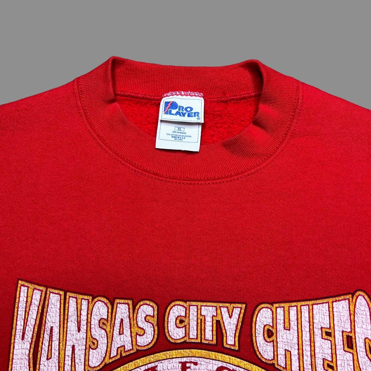 Vintage Kansas City Chiefs Pro Player Crewneck Sweatshirt 