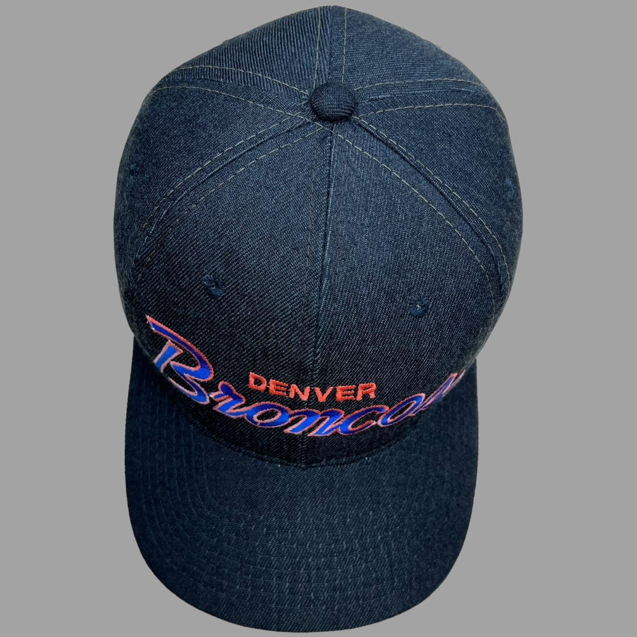 Vintage 1990s NFL Denver Broncos White Dome Script Sports Specialties selling Snapback