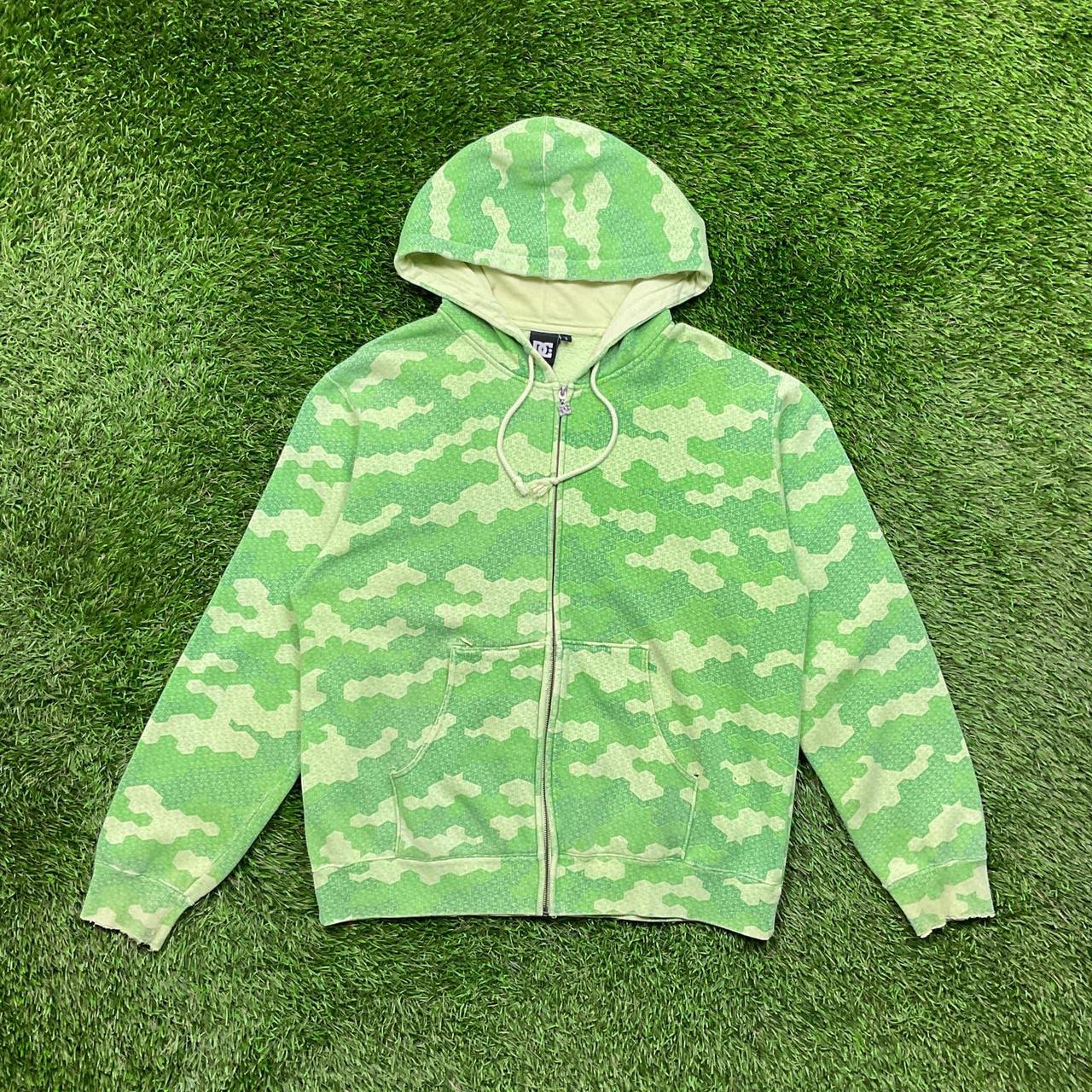 DC Shoes Co Camo Skate Hoodie Depop