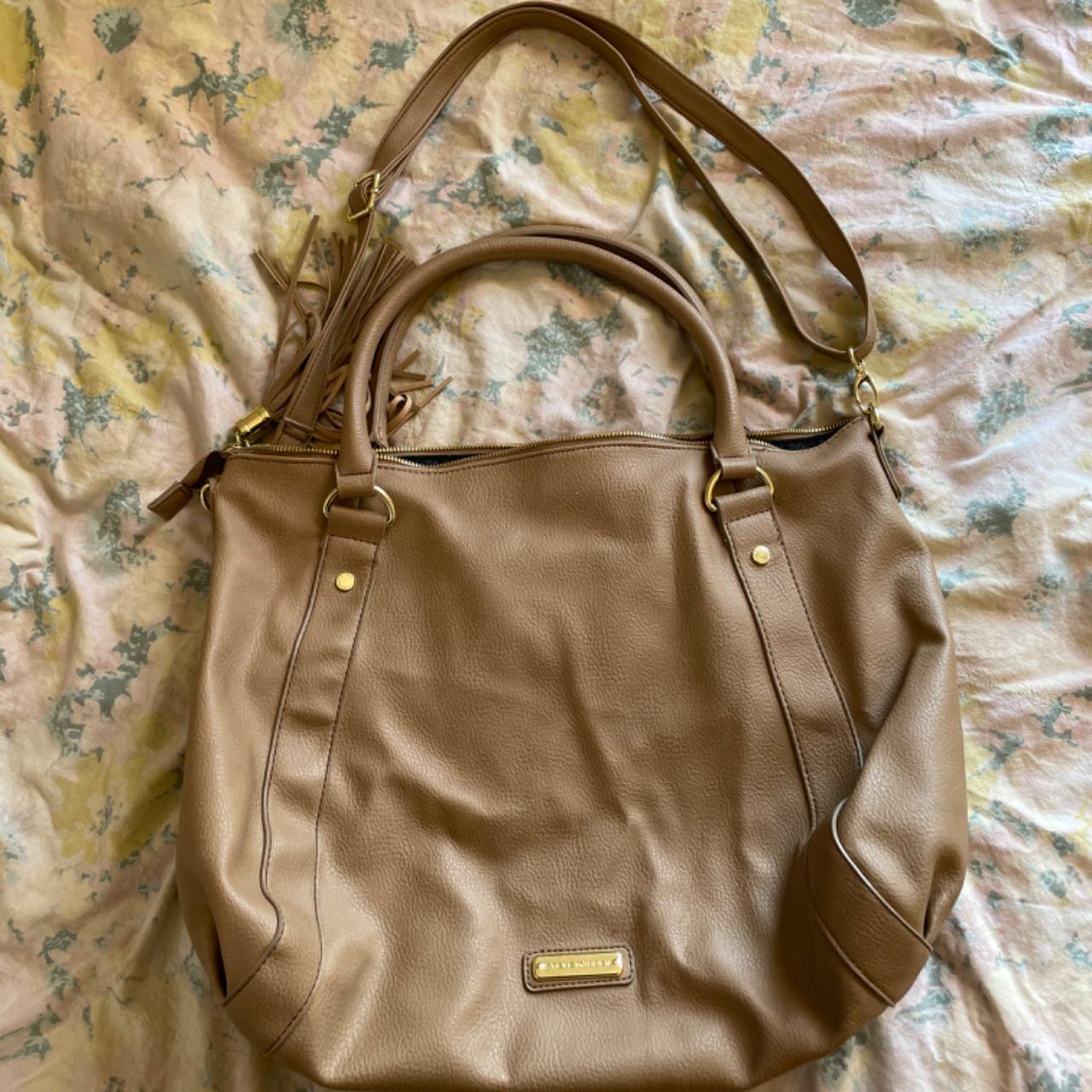 Steve madden tan bag hot sale